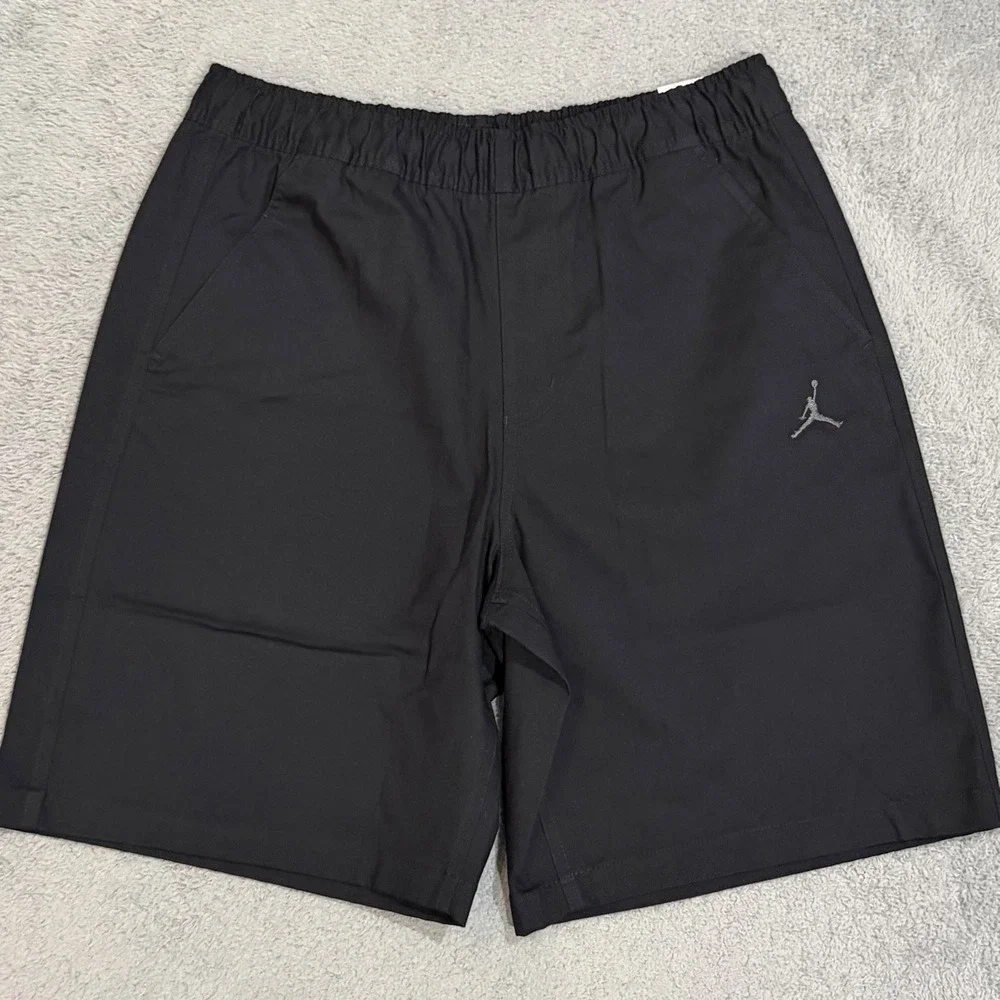 Air Jordan Shorts Men's Medium Essentials Woven Black HF9335-010